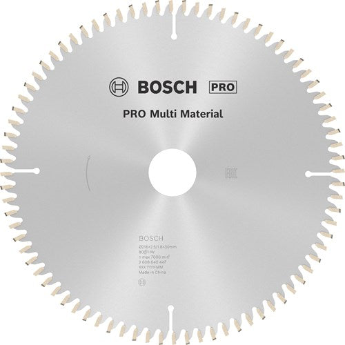Bosch tilbehør cirkzb multi k v t 216x30x2,4 80t tr-f