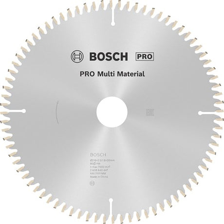 Bosch tilbehør cirkzb multi k v t 216x30x2,4 80t tr-f