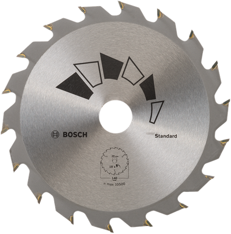 Bosch tilbehør rundsavklinge standard 140x20 t18 - 2609256b54