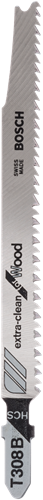 Bosch accessoires decoupeerzaagblad hcs | t 308 b (2 stuks) - 2609256a05