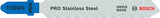 Bosch tilbehør stiksavklinge t 118 gfs basic til rustfrit stål 5 stk - 2608636496
