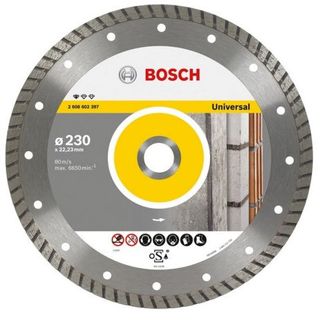 Bosch tilbehør diamantskæreskive 125mm professionel turbo | 2608602394 - 2608602394