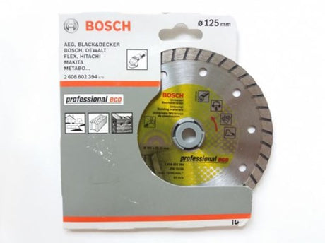 Bosch tilbehør diamantskæreskive 125mm professionel turbo | 2608602394 - 2608602394