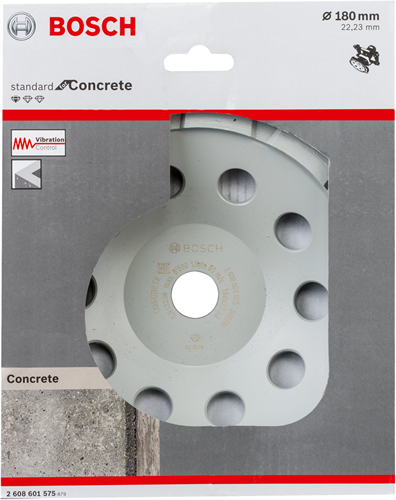 Bosch tilbehør diamant kop hjul std beton 180 - 2608601575