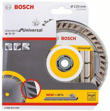 Bosch tilbehør diamantskive standard til universal 125 mm - 2608615059
