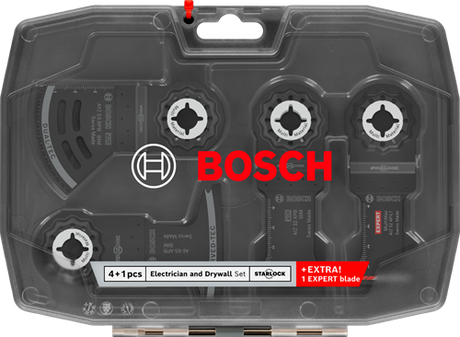 Bosch tilbehør elektriker og gipsplade savklingesæt | 5-delt - 2608669095