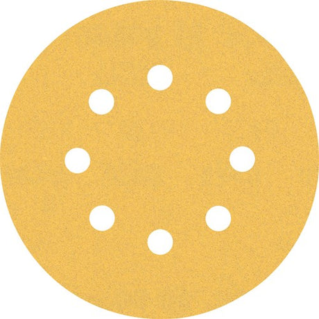Bosch tilbehørsekspert c470 sandpapir til excentriske slibemaskiner 125 mm, 8 huller, k120 50 dele - 1 stk. - 2608900912