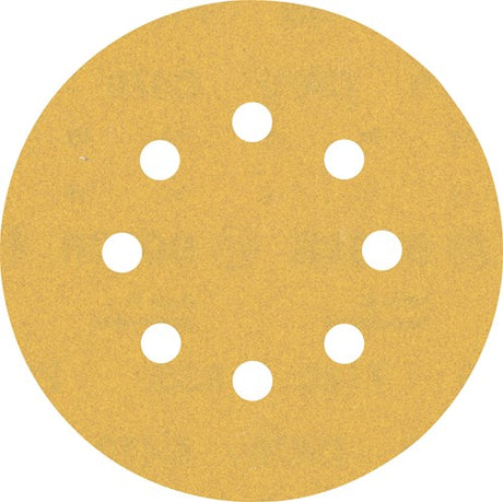 Bosch tilbehørsekspert c470 sandpapir til excenterslibere 125 mm, 8 huller, k180 50 dele - 1 stk. - 2608900913