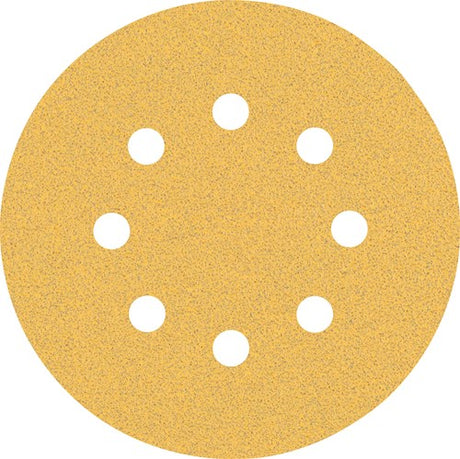 Bosch tilbehørsekspert c470 sandpapir til excentriske slibemaskiner 125 mm, 8 huller, k80 50 dele - 1 stk. - 2608900910
