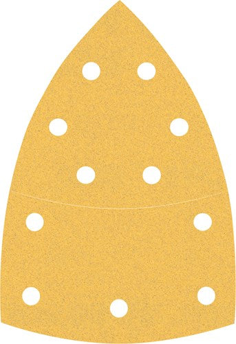 Bosch tilbehørsekspert c470 slibepapir til multislibere 102 x 62 mm, 93 mm, k120 10-delt - 5 stk. - 2608900888