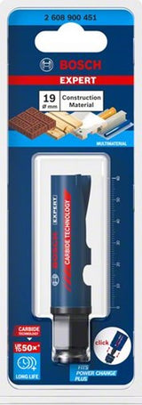 Bosch tilbehør ekspert byggemateriale gatzaag 19 x 60 mm - 1 stuk(s) - 2608900451