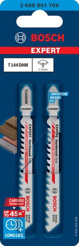 Bosch tilbehør bosch expert hårdttræ hurtig t144dhm stiksavklinge, 2 stk - 2...