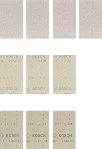 Bosch tilbehør ekspert m480 slibenet sæt 80 x 133 mm 10 stykker - 1 stykke(r) - 2608901205