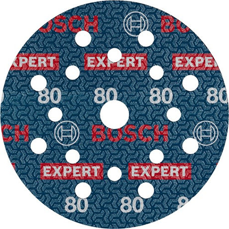 Bosch accessoires bosch professional expert schuurschijf 125mm p80 ve=6 - 2608902400