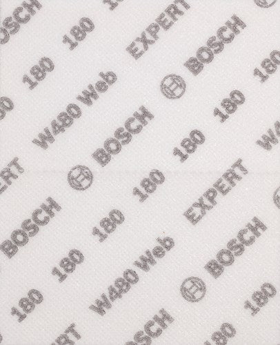 Bosch tilbehør ekspert slibeark web w480 115 x 140 mm, g180, 2x - 2608902382