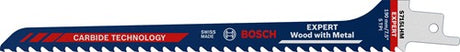 Bosch accessoires expert ‘wood with metal’ s 715 lhm reciprozaagblad 1 stuk - 1 stuk(s) - 2608900384