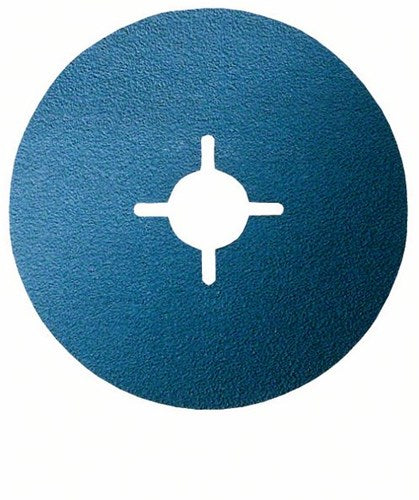 Bosch tilbehør fiberslibeskive 125 r574, bedst til metal, k80 - 2608606734