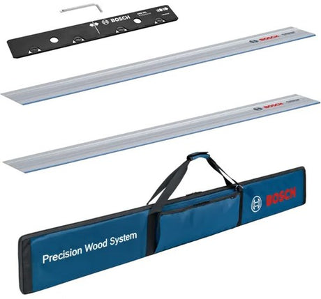 Bosch tilbehør fsn 1400 styreskinnesæt | 2 x fsn 1400 + fsn ark | i værktøjstaske - 0615990m8z