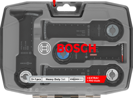 Ty bosch tilbehør heavy du savklinge sæt | 4-delt - 2608669094