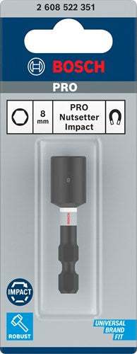 Imp bosch tilbehør act kontrol topnøgle 8mm - 2608522351