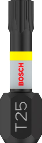 Bosch accessoires impact control t25 25mm | 2 stuks - 2608522475