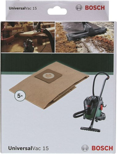Bosch tilbehør papirfilterposer universalvac 15 - 2609256f32
