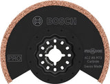 Bosch tilbehør bosch pro acz 85 rt3 - multigereedschap zaagblad - segmentvormig - carbide-riff - starlock