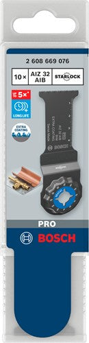 Bosch accessoires bosch pro aiz 32 aib mes voor multifunctioneel gereedschap 32 x 5...
