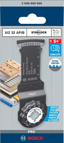 Bosch tilbehør pro aiz 32 apib dyksavklinge | 32x50mm | 1 stk - 2608669066