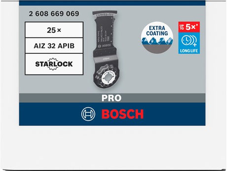 Bosch tilbehør pro aiz 32 apib multiværktøj savklinge | 32x50 mm - 2608669069
