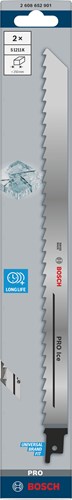 Bosch tilbehør pro ice s1211k savklinge | 1 | 25 x 19 x 300 mm | 2-delt - 2608652901
