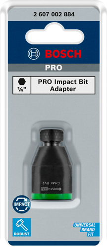 Bosch accessoires pro impact-bitadapter | 1 2 - 2607002884