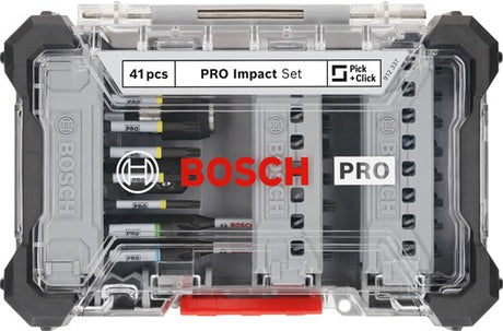 Bosch accessoires bosch professional pro impact schroefbitset 41-delig - 2608521u78
