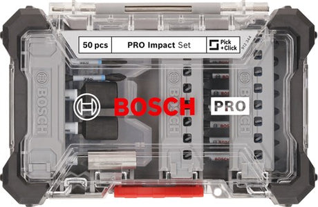 Bosch accessoires bosch professional pro impact schroefbitset 50-delig - 2608521u89