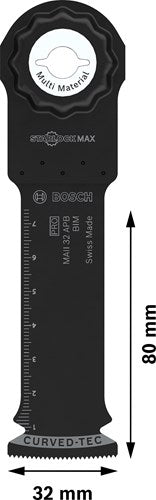 Bosch tilbehør pro maii 32 apb dyksavklinge | 32 x 80 mm - 2608669135