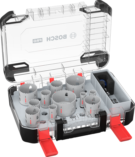 Bosch tilbehør pro multimateriale pc plus hulsavsæt | 14-delt - 061599767a