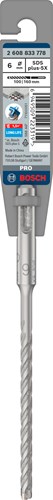 Bosch accessoires pro sds plus-5x hamerboor | 6 x 100 x 160 mm - 2608833778