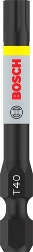 Bosch accessoires pro torx slagschroefbit | t40 | 55 mm | 2 stuks - 2608522533