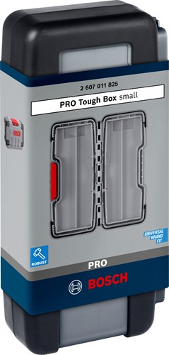 Bosch accessoires pro tough box small voor accessoires | 43 x 87 x 210 mm - 2607011825