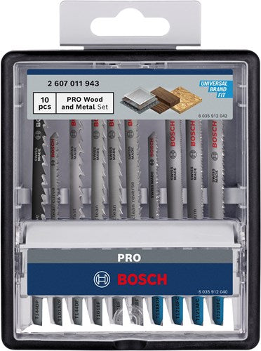 Bosch tilbehør til træ- og metalsæt | 100 mm | 10 styk - 2607011943