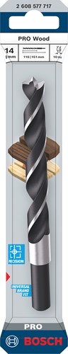 Bosch accessoires pro wood houtboor | cyl | 14 x 96 x 151 mm | d 10 mm - 2608577717