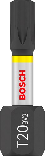 Bosch tilbehør skruetrækker bit | tic tac boks | 25x slag t20 25mm - 2607002805