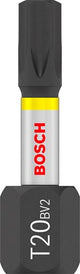 Bosch tilbehør skruetrækker bit | tic tac boks | 25x slag t20 25mm - 2607002805