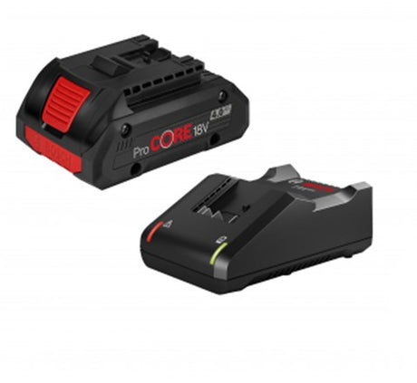 Bosch tilbehør startsæt | 1 x procore batteri | 18v | 4,0ah | gal18v-40 oplader - 1600a01h7h