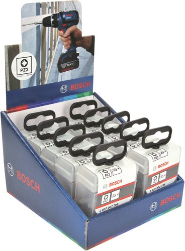 Bosch tilbehør tictac 25x ekstra hård pz2 25mm - 2607002798