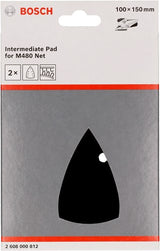 Bosch tilbehør bosch tilbehør 2608000812 mellemlag pad saver 100 x 150 mm 2 stk.