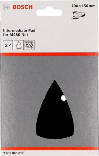 Bosch tilbehør mellemvej, 100x150 mm, 2x - 2608000812