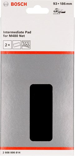 Bosch tilbehør mellemvej, 93x186mm, 2x - 2608000814