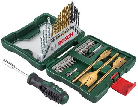 Bosch accessoires x-line 40-delige - titanium plus | boor- en schroefbitset | 40-delig - 2607017334