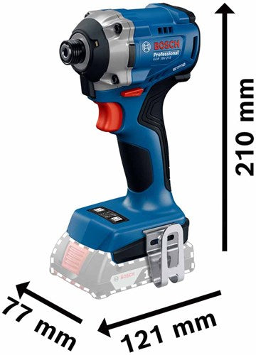 Bosch blå | kombipakke | gsb 18v-25 + gdx 18v-285 | 2 x 4.0ah + oplader | i l-boxx 136 - 0615a5008d